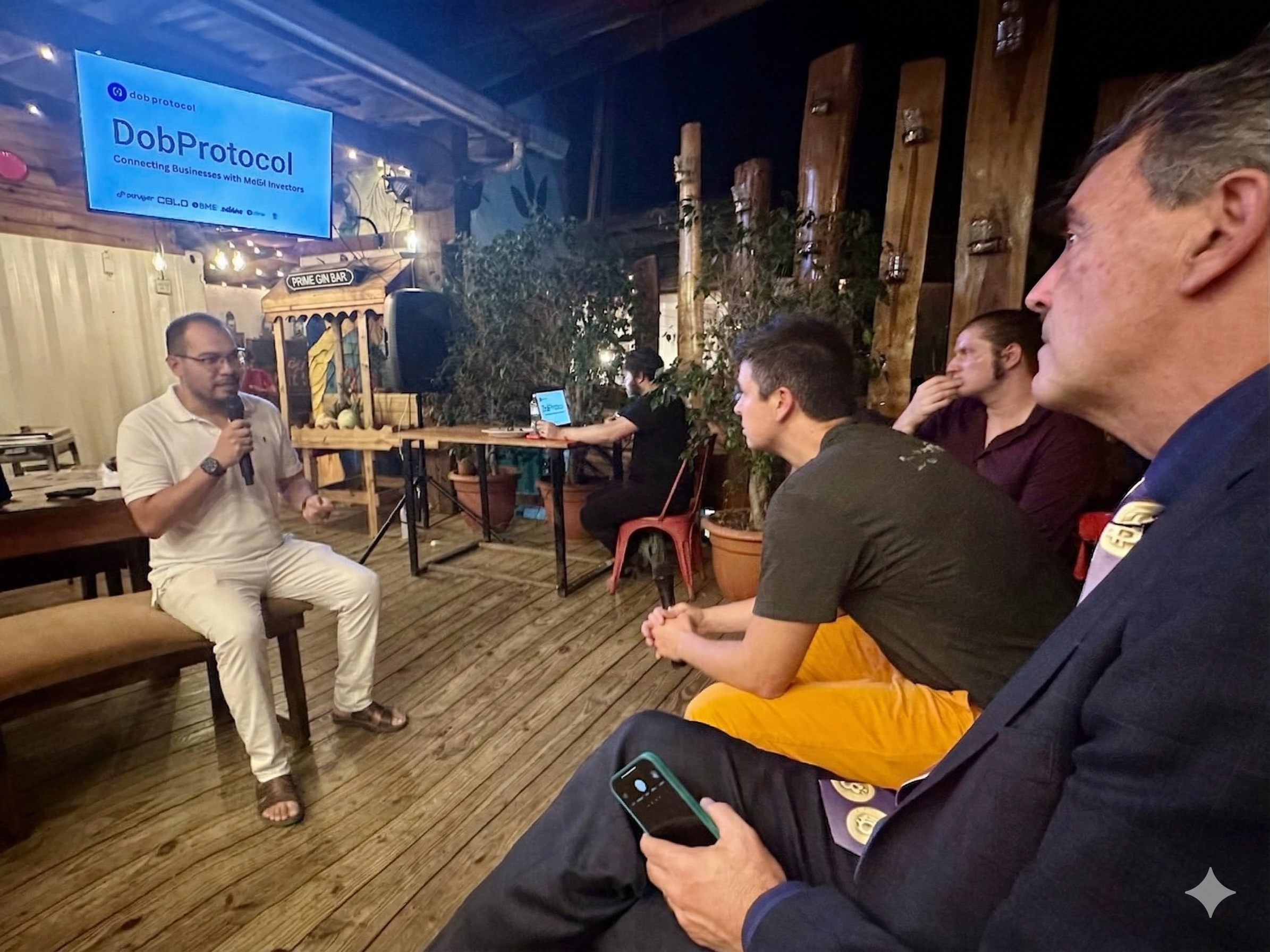 DobProtocol pitch at Infinita City