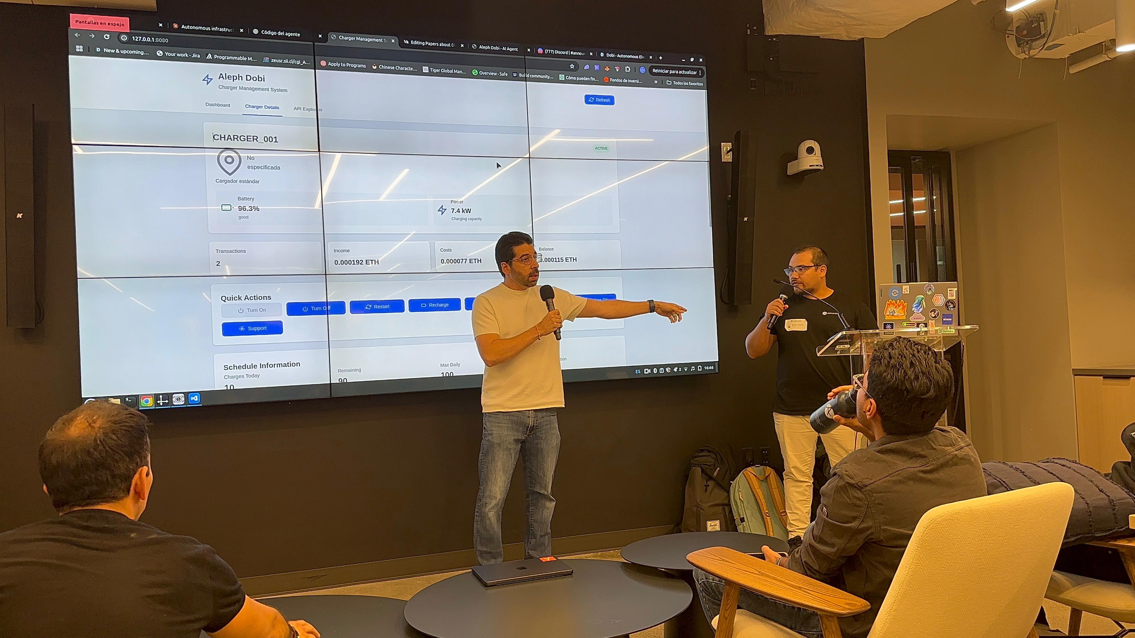 DePIN demo at DOB Machine Day