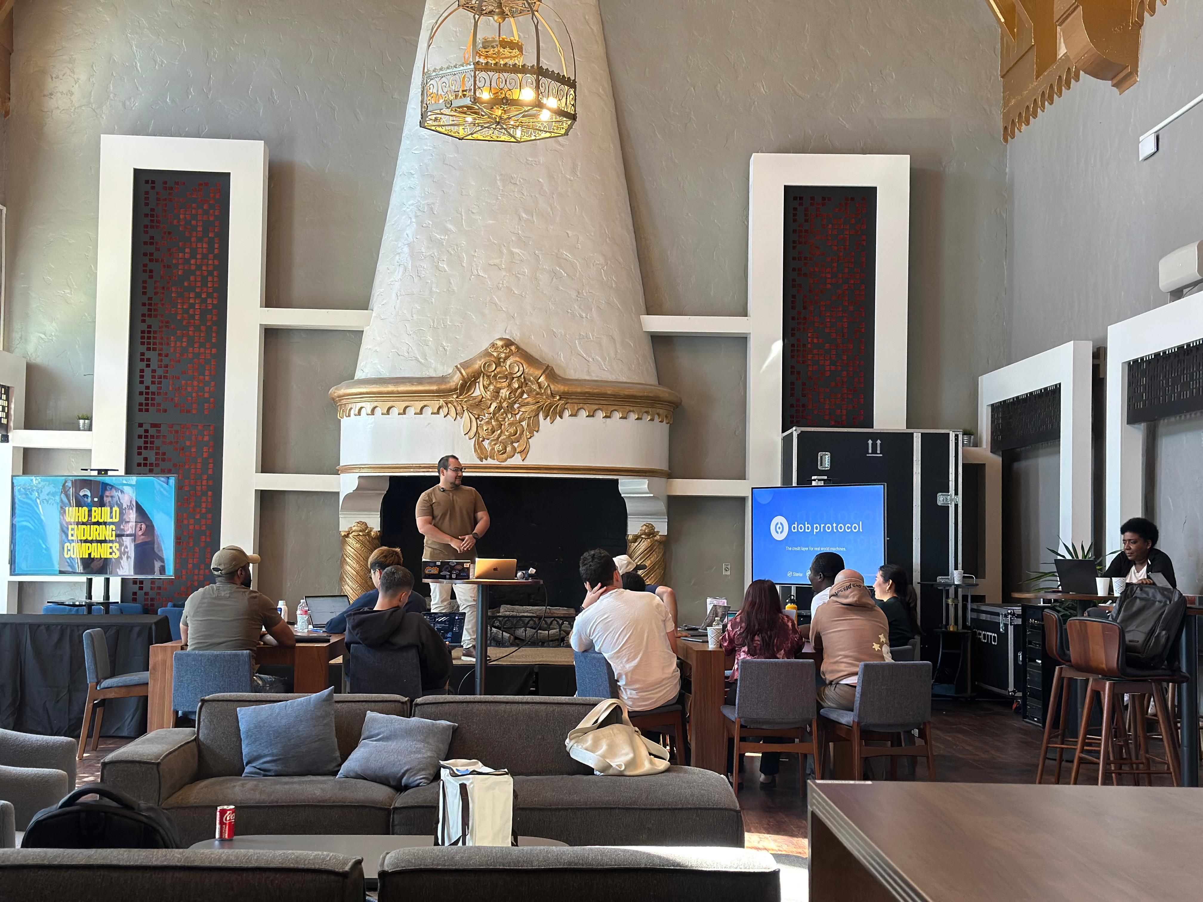 Presenting Dob Protocol at Draper University