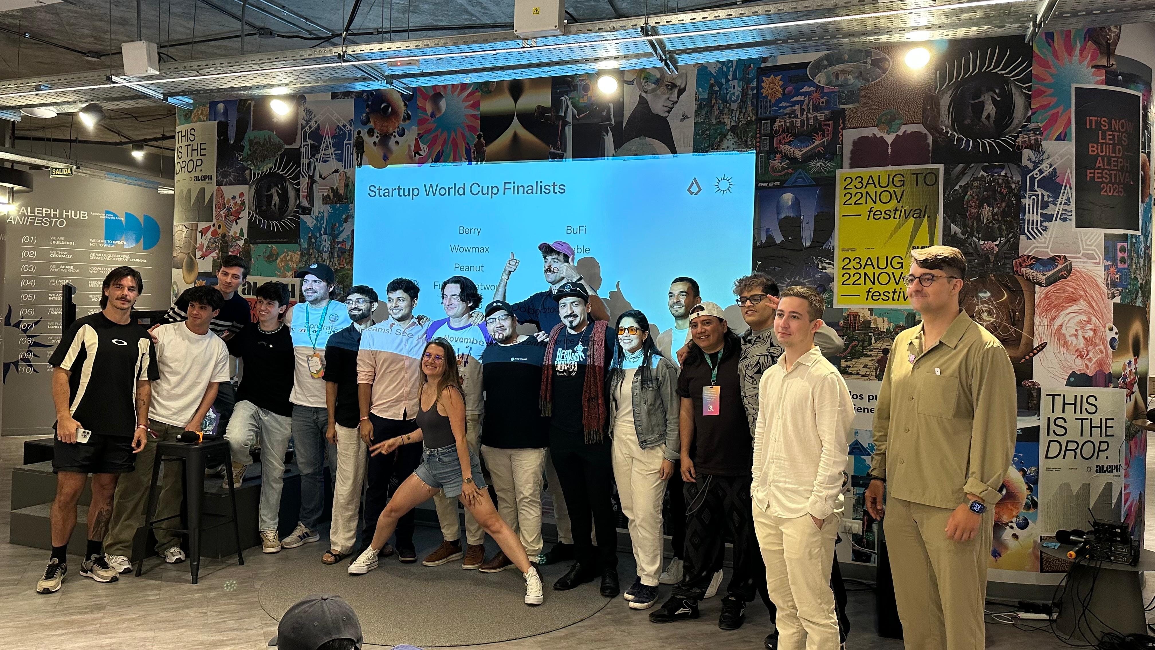 Startup World Cup Finalists at Devconnect Argentina